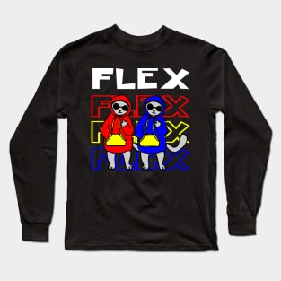 FLEX CAT Long Sleeve T-Shirt